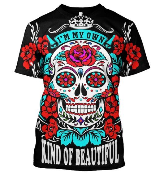 HALLOWEEN Skull Hoodies - T-Shirt Apparel HL101120 3D Custom Fleece Hoodies T-Shirt S 