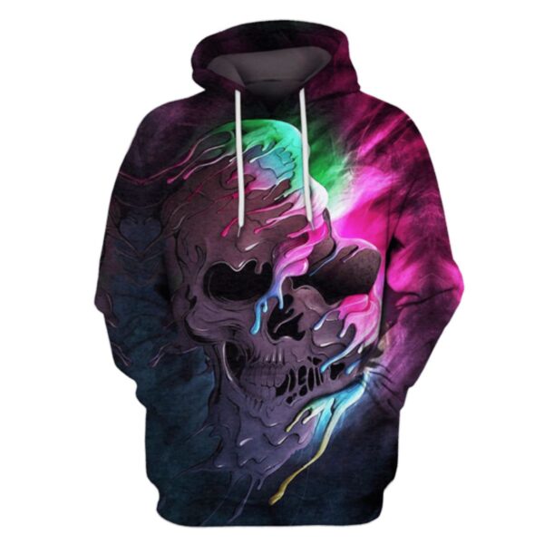 HALLOWEEN Skull Hoodies - T-Shirt Apparel HL101122 3D Custom Fleece Hoodies Hoodie S 