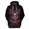 HALLOWEEN Skull Hoodies - T-Shirt Apparel HL101127 3D Custom Fleece Hoodies Hoodie S 
