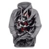 HALLOWEEN Skull Hoodies - T-Shirt Apparel HL101133 3D Custom Fleece Hoodies Hoodie S 