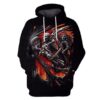 HALLOWEEN Skull Hoodies - T-Shirt Apparel HL101140 3D Custom Fleece Hoodies Hoodie S 