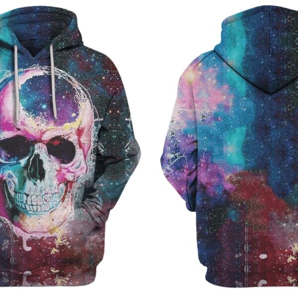 HALLOWEEN Skull Hoodies - T-Shirt Apparel HL101152 3D Custom Fleece Hoodies 