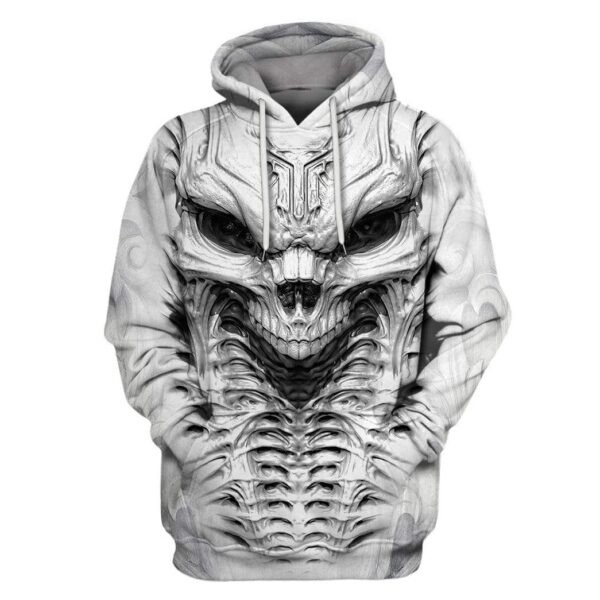HALLOWEEN Skull Hoodies - T-Shirt Apparel NM060217 3D Custom Fleece Hoodies Hoodie S 