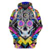 Halloween Skull Hoodies - T-Shirts Apparel WL110113 3D Custom Fleece Hoodies Hoodie S 