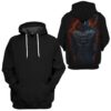 HALLOWEEN The Death Hoodies - T-Shirt Apparel HL101157 3D Custom Fleece Hoodies Hoodie S 