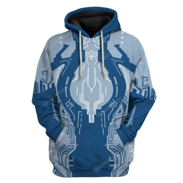 Halo 4 Cortana Hoodie T-Shirts Apparel CO-AT0312196 3D Custom Fleece Hoodies Hoodie S 