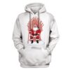 Happy Santa Claus On Christmas Custom T-shirt - Hoodies Apparel HD-MV110672 3D Custom Fleece Hoodies Hoodie S 