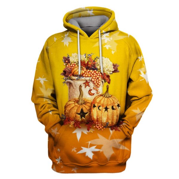 Harvest Thanksgiving Custom T-shirt - Hoodies Apparel MV110582 3D Custom Fleece Hoodies Hoodie S 