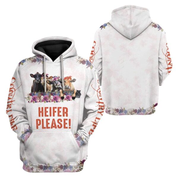 Heifer Please Custom T-Shirts Hoodies Apparel AN-DT0701201 3D Custom Fleece Hoodies 
