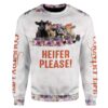 Heifer Please Custom T-Shirts Hoodies Apparel AN-DT0701201 3D Custom Fleece Hoodies Long Sleeve S