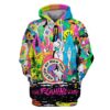 Hippie Flaming Life Custom T-shirt - Hoodies Apparel HP110152 3D Custom Fleece Hoodies Hoodie S 