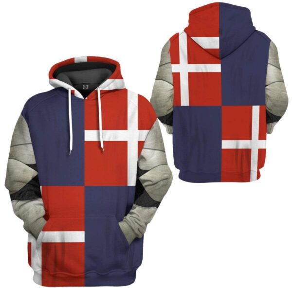 Historical Medieval Armor Costume Hoodie Apparel GN10089 3D Custom Fleece Hoodies 