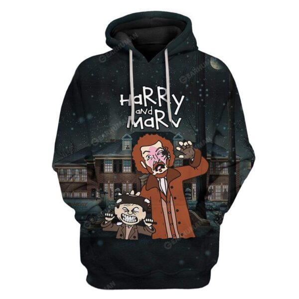 Home Alone Custom T-shirt - Hoodies Apparel HD-TA13111902 3D Custom Fleece Hoodies Hoodie S 