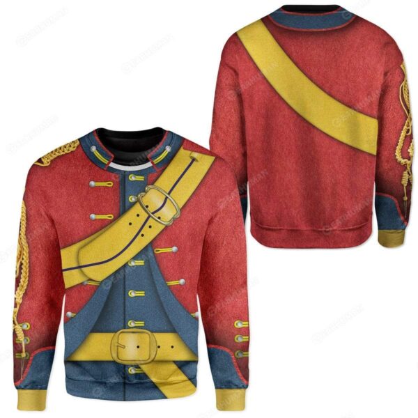 Hoodie Custom A British Dragoon Apparel HD-TA11101905 3D Custom Fleece Hoodies 