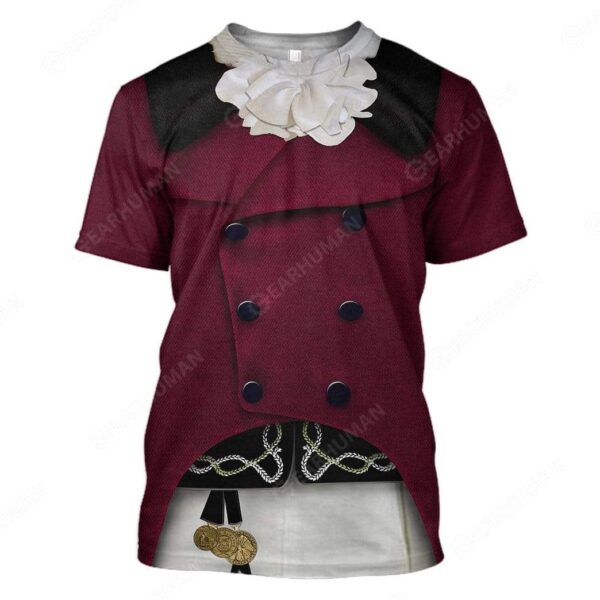 Hoodie Custom Aaron Burr Apparel HD-DT2881913 3D Custom Fleece Hoodies T-Shirt S 