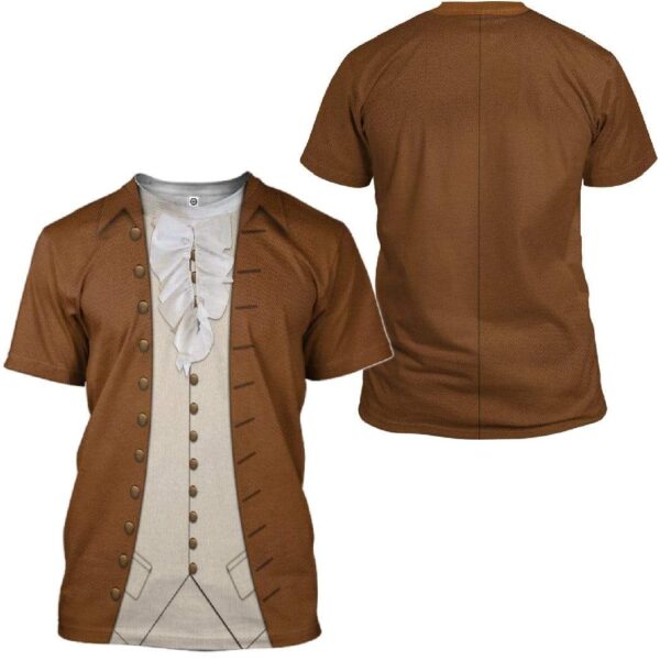 Hoodie Custom Alexander Hamilton Apparel HD-DT2881912 3D Custom Fleece Hoodies 