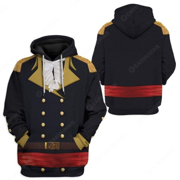 Hoodie Custom Andrew Jackson Apparel HD-DT1991903 3D Custom Fleece Hoodies 
