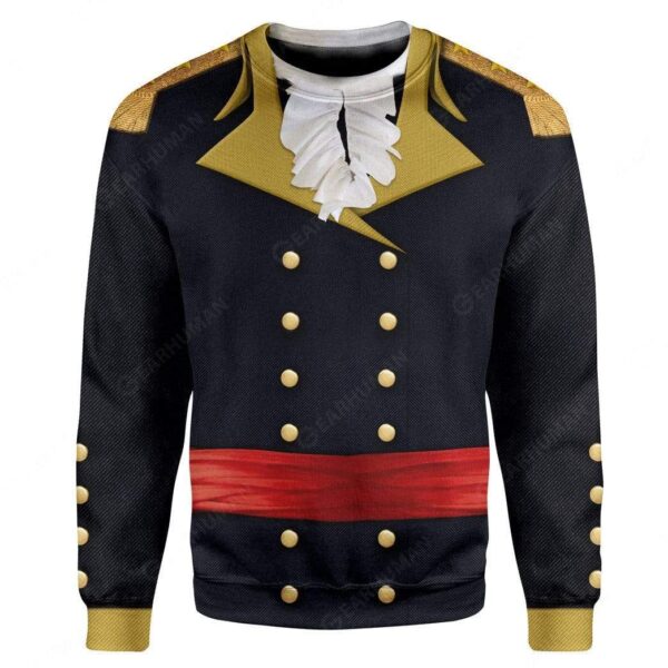 Hoodie Custom Andrew Jackson Apparel HD-DT1991903 3D Custom Fleece Hoodies Long Sleeve S 