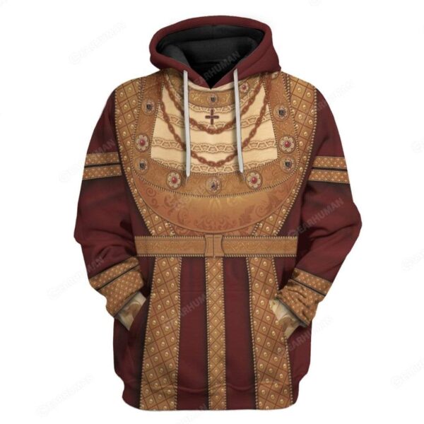 Hoodie Custom Anne of Cleves Apparel HD-DT18101917 3D Custom Fleece Hoodies Hoodie S 