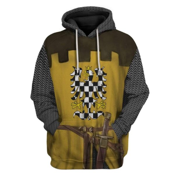 Hoodie Custom Bohemian Knight Apparel HD-TT15101911 3D Custom Fleece Hoodies Hoodie S 