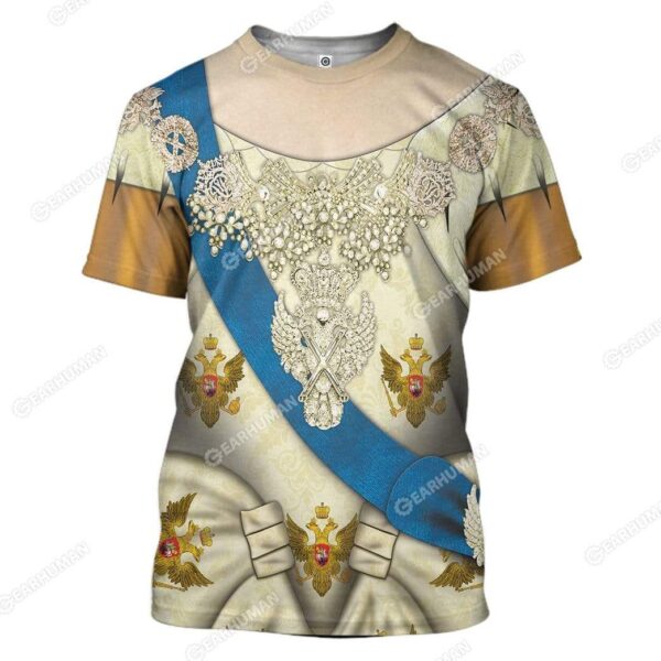 Hoodie Custom Catherine The Great Apparel HD-DT30101908 3D Custom Fleece Hoodies T-Shirt S 