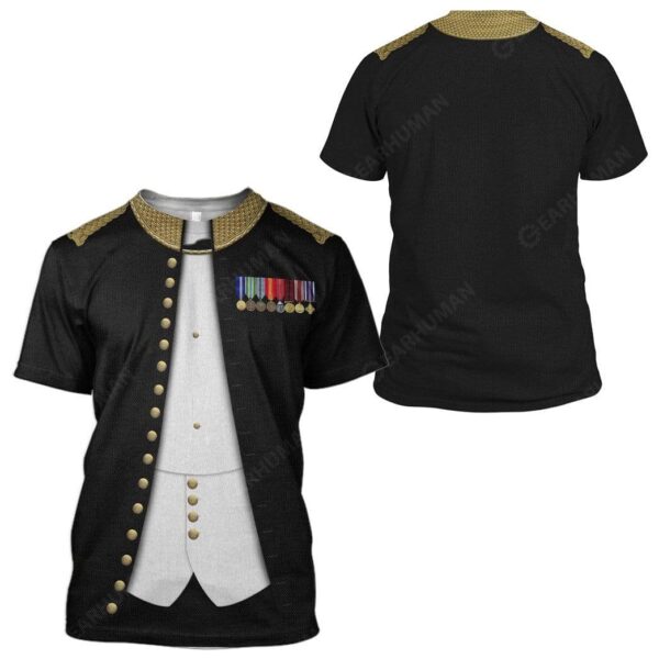 Hoodie Custom Chesty Puller Apparel HD-DT2391902 3D Custom Fleece Hoodies 