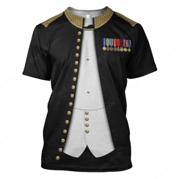 Hoodie Custom Chesty Puller Apparel HD-DT2391902 3D Custom Fleece Hoodies T-Shirt S 