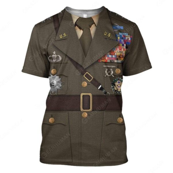 Hoodie Custom Douglas MacArthur Apparel HD-DT1991909 3D Custom Fleece Hoodies T-Shirt S 