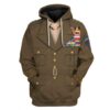 Hoodie Custom Dwight D. Eisenhower Apparel HD-DT1891909 3D Custom Fleece Hoodies Hoodie S 