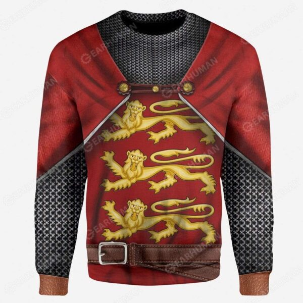 Hoodie Custom Edward I of England Apparel HD-AT11101904 3D Custom Fleece Hoodies Long Sleeve S 