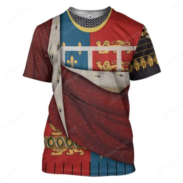 Hoodie Custom Edward IV of England Apparel HD-AT30101910 3D Custom Fleece Hoodies T-Shirt S 