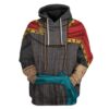 Hoodie Custom El Cid Apparel HD-TA17101901 3D Custom Fleece Hoodies Hoodie S 