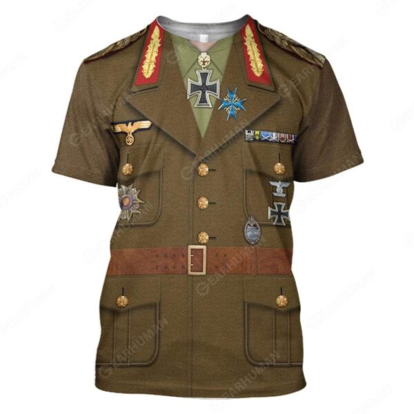 Hoodie Custom Erwin Rommel Apparel HD-DT1991902 3D Custom Fleece Hoodies T-Shirt S 