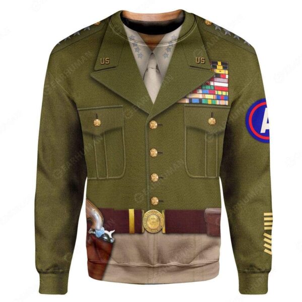 Hoodie Custom George Smith Patton Apparel HD-DT1991913 3D Custom Fleece Hoodies Long Sleeve S 