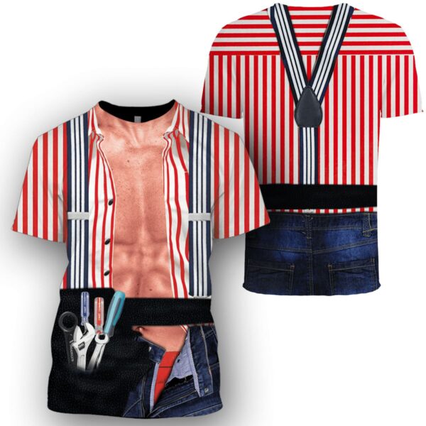 REPAIRER Custom T-shirt - Hoodies Apparel HD-JOB110109 3D Custom Fleece Hoodies 