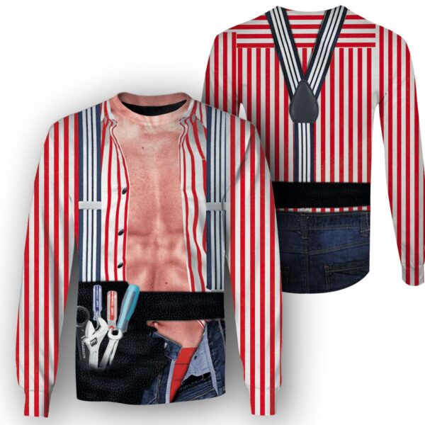 REPAIRER Custom T-shirt - Hoodies Apparel HD-JOB110109 3D Custom Fleece Hoodies 