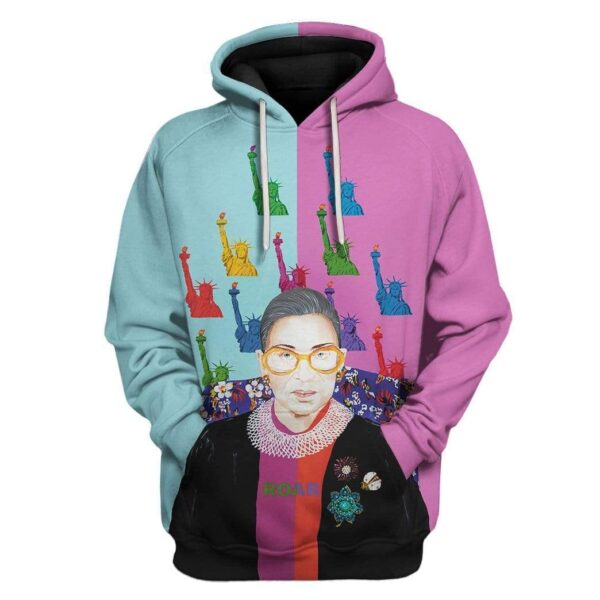 Ruth Bader Ginsburg Women March Custom T-Shirts Hoodies Apparel HD-QM2001204 3D Custom Fleece Hoodies Hoodie S 