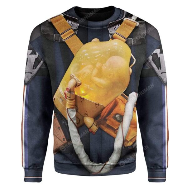 Sam Porter Bridges Custom T-shirt - Hoodies Apparel HD-DT14111907 3D Custom Fleece Hoodies Long Sleeve S 