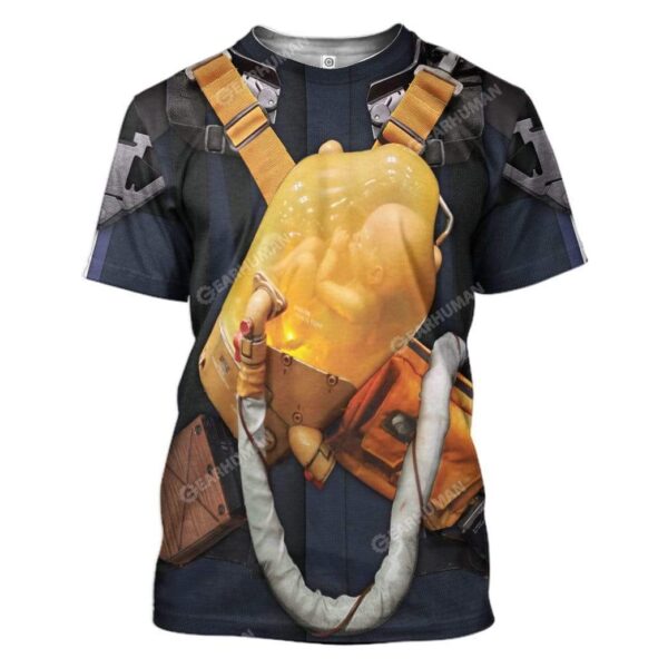 Sam Porter Bridges Custom T-shirt - Hoodies Apparel HD-DT14111907 3D Custom Fleece Hoodies T-Shirt S 