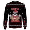Santa Claws Custom T-shirt - Hoodies Apparel HD-UGL110202 3D Custom Fleece Hoodies Long Sleeve S 