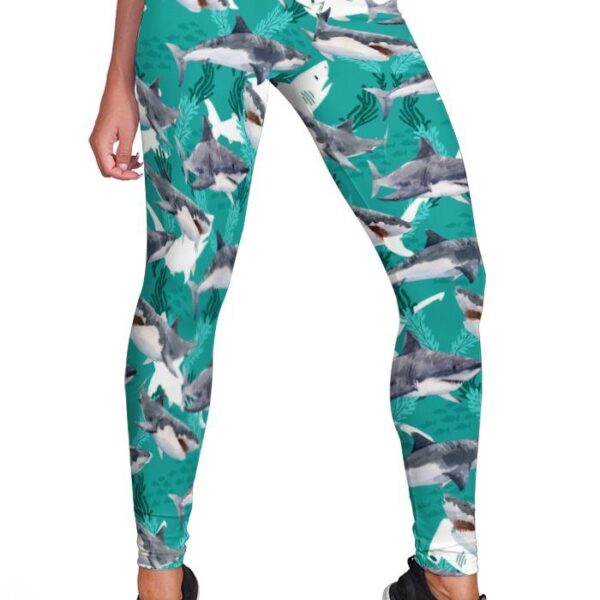 Shark Full Print Leggings 3d legging Leggings 