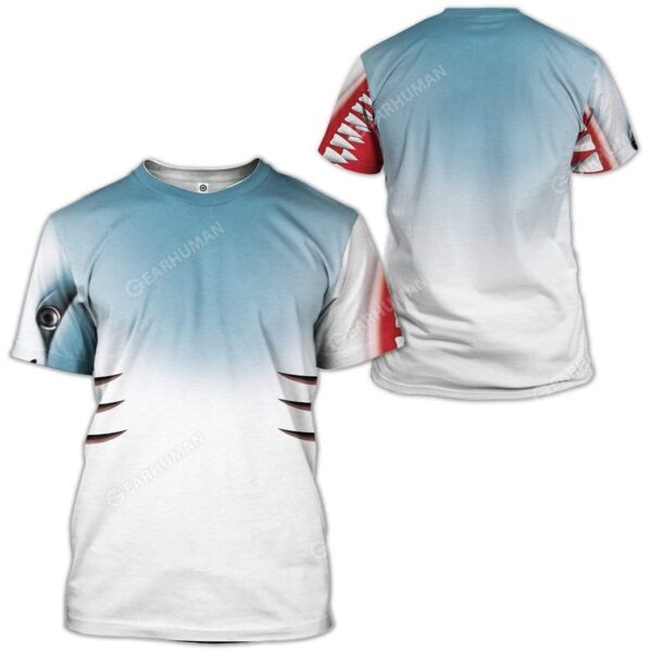 SHARK T-Shirts Hoodies Apparel HD-QM2611197 3D Custom Fleece Hoodies 