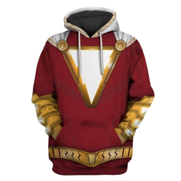 Shazam Custom T-shirt - Hoodies Apparel HD-MV111391 3D Custom Fleece Hoodies Hoodie S 