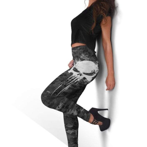 Skull Full-print Leggings HD-GH1106113-LEG Leggings 