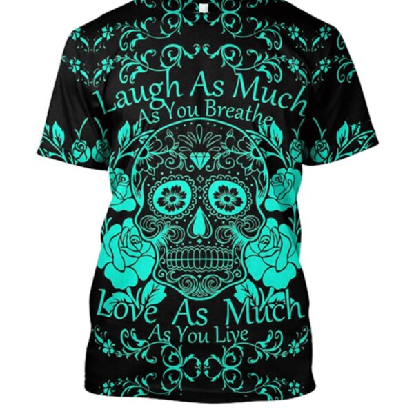 Skull Hoodies - T-Shirt Apparel HL101121 3D Custom Fleece Hoodies T-Shirt S 