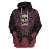 Skull Tattoo T-Shirts Hoodies Apparel BI-QM0412191 3D Custom Fleece Hoodies Hoodie S