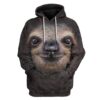Sloth Custom T-Shirts Hoodies Apparel HD-QM1401202 3D Custom Fleece Hoodies Hoodie S