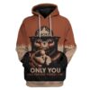 Smokey Only You Can Prevent Forest Fire Custom T-Shirts Hoodie Apparel AN-QM1501203 3D Custom Fleece Hoodies Hoodie S