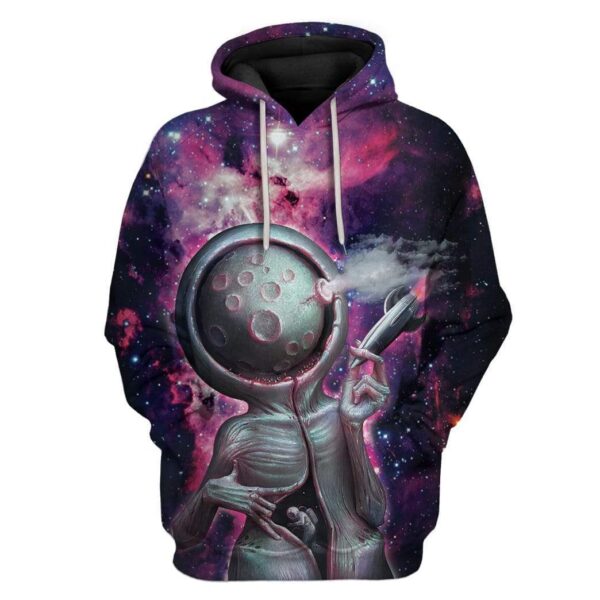 Smoking Black Hole Custom T-Shirts Hoodies Apparel GL-TA0802201 3D Custom Fleece Hoodies Hoodie S 