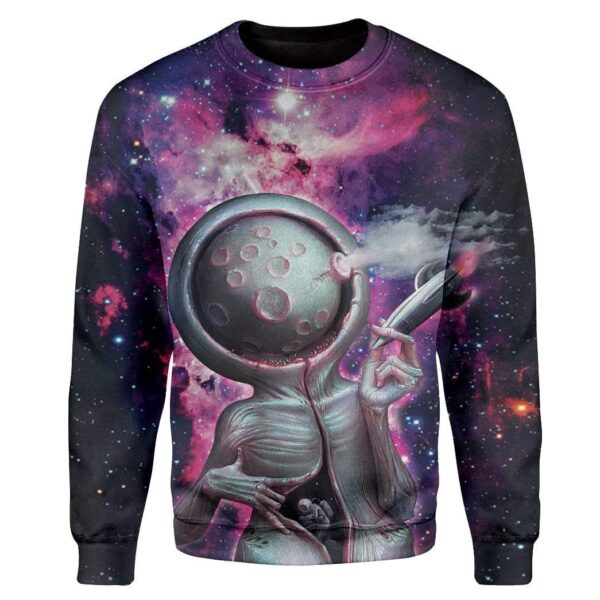 Smoking Black Hole Custom T-Shirts Hoodies Apparel GL-TA0802201 3D Custom Fleece Hoodies Long Sleeve S 